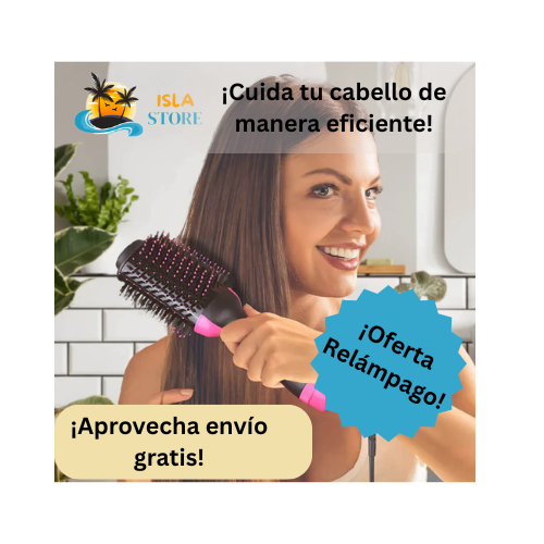 Cepillo Peine Secador, Voluminizador.